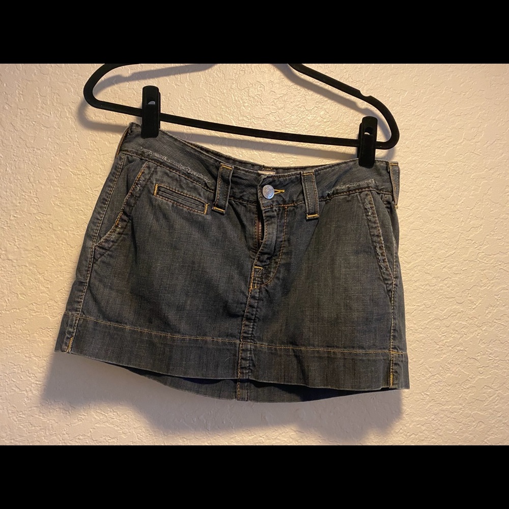 True Religion Denim Mini Skirt